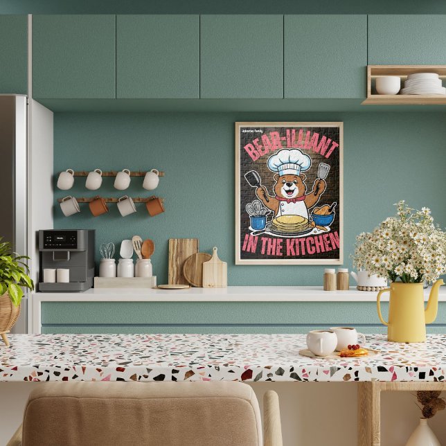 Puzzle Chef Ours Cadeau unique (Créateur téléchargé)