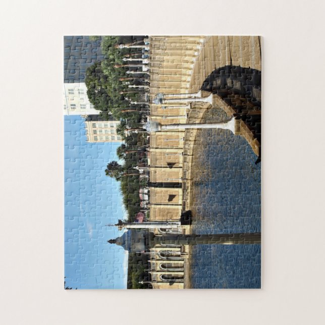 Puzzle Chemin Autour Du Lac Mirror (Vertical)