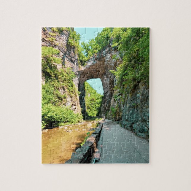 Puzzle Chemin Blue Ridge - Pont naturel 1 (Vertical)