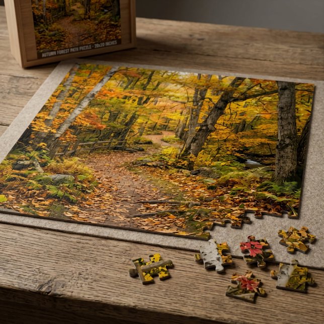 Puzzle Chemin d'Automne (Créateur téléchargé)