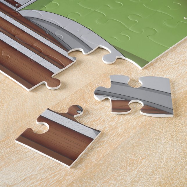 Puzzle Chemin de fer (Côté)