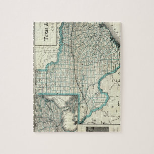 Puzzle Chemin de fer pacifique du Texas