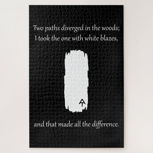 Puzzle Chemin des Appalaches Chemins blancs de lame Diver (Vertical)