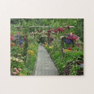 Puzzle Chemin du jardin de printemps