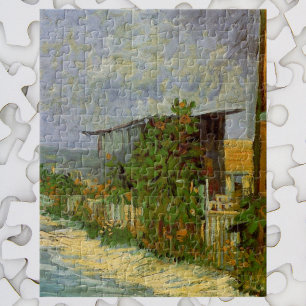 Puzzle Chemin Montmartre et tournesols par Vincent van Go