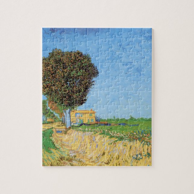 Puzzle Chemin près d'Arles par Vincent van Gogh (Vertical)