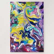 Chemins de splendeur - remous, solides et pastels