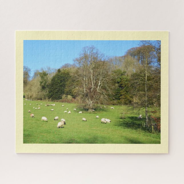 Puzzle Cheptel de moutons (Horizontal)