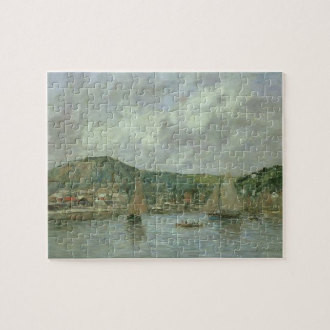 Puzzle Cherbourg, 1883 (huile sur la toile) (Horizontal)