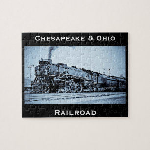 Puzzle Chesapeake vintage et moteur de train de chemin de