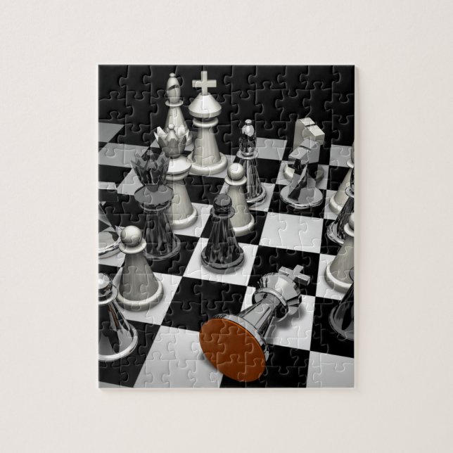 Puzzle Chess (Vertical)