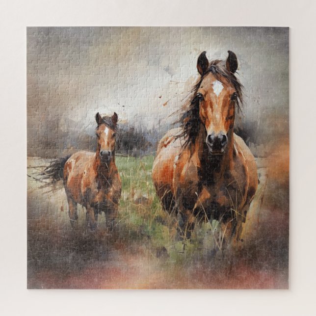 Puzzle Cheval (Vertical)