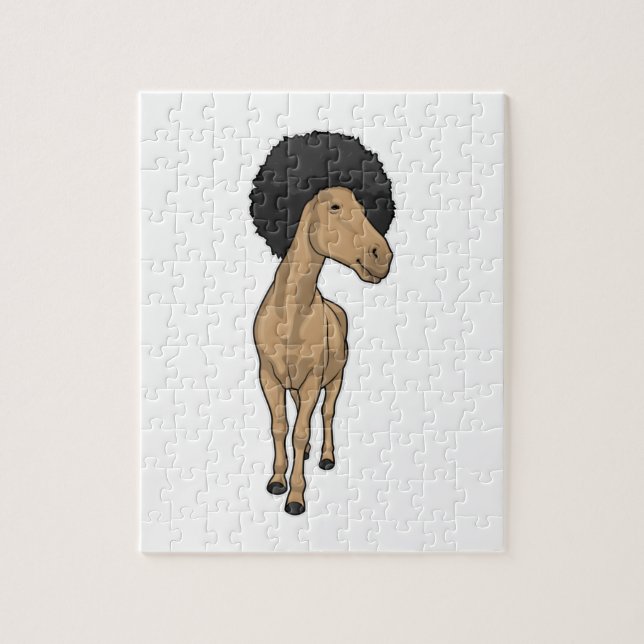 Puzzle Cheval Afro (Vertical)