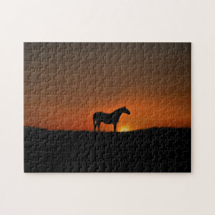 Puzzle Cheval au soleil