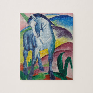 Puzzle Cheval bleu de Franz Marc, Art Vintage