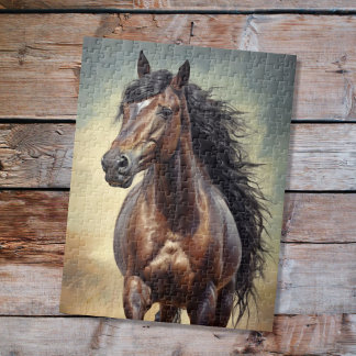 Puzzle cheval Brown