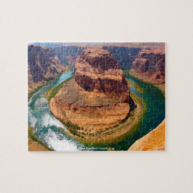 Puzzle Cheval Chaussure Plier Colorado River Jigsaw Puzzl (Horizontal)