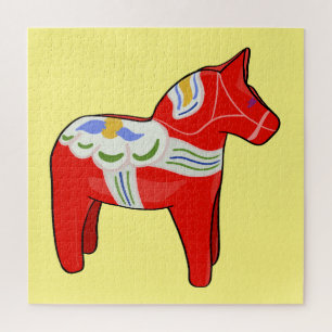 Puzzle Cheval dalécarlien