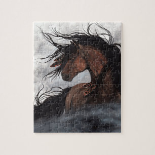 Puzzle Cheval de baie majestueux de Smokey par Bihrle
