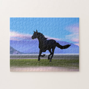 Puzzle Cheval de Black Galloping