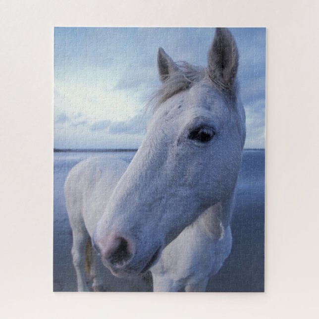Puzzle Cheval de Camargue (Vertical)