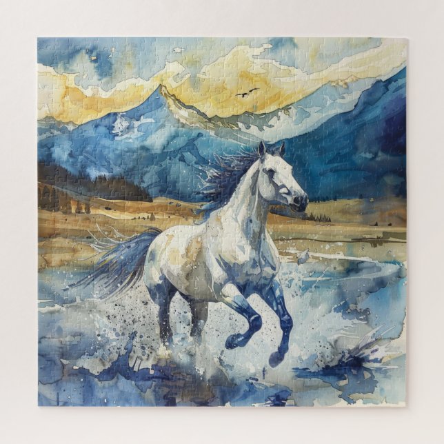 Puzzle Cheval de montagne (Vertical)
