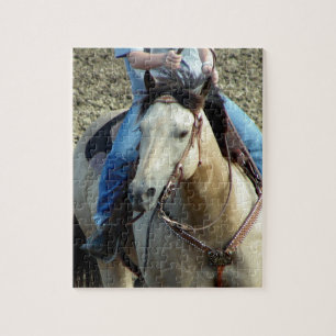 Puzzle Cheval de rodéo Buckskin