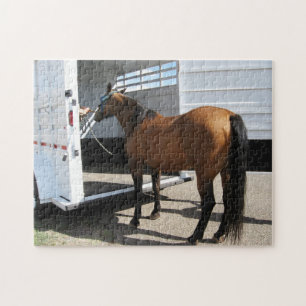 Puzzle Cheval du Tennessee et remorque de marche de
