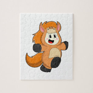 Puzzle Cheval en costume