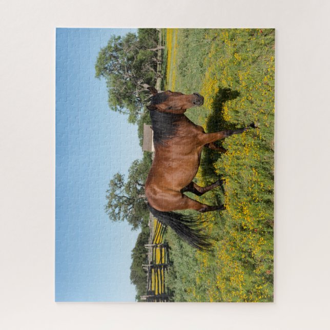 Puzzle Cheval en Medow (Vertical)