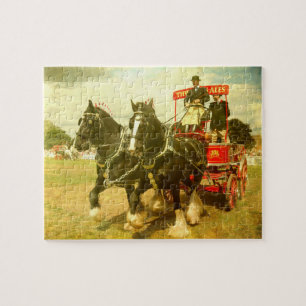 Puzzle Cheval et chariot