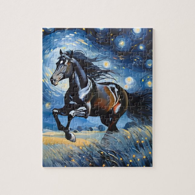 Puzzle Cheval galopant (Vertical)