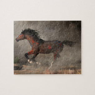 Puzzle Cheval guerrier de la Galloping