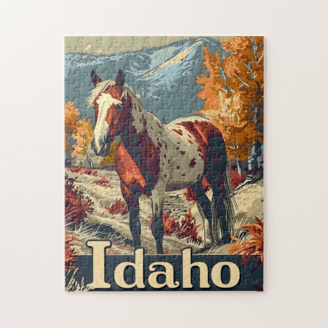 Puzzle cheval Idaho Appaloosa (Vertical)