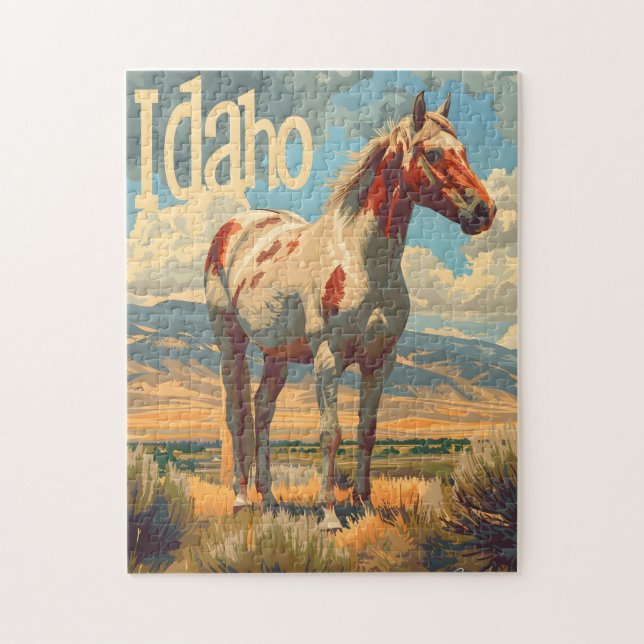 Puzzle Cheval Idaho Appaloosa (Vertical)