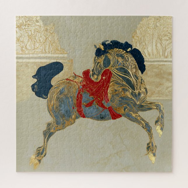 Puzzle Cheval Impérial Doré (Vertical)