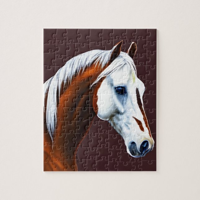 Puzzle Cheval Mustang (Vertical)
