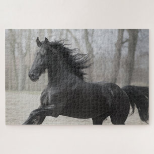 Puzzle Cheval noir Stallion