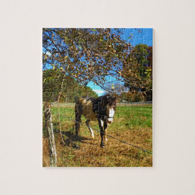 Puzzle Cheval Peint, (Vertical)