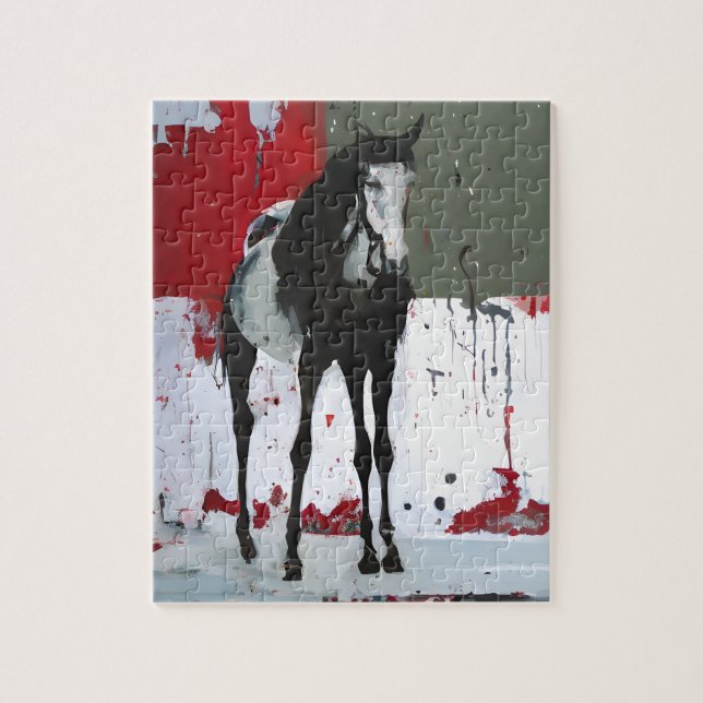 Puzzle Cheval Pinto (Vertical)