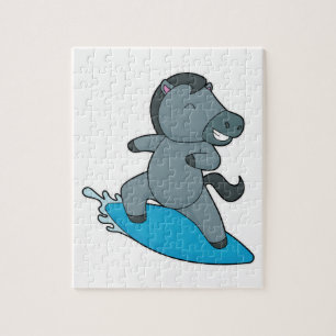 Puzzle Cheval Surfer Sports nautiques