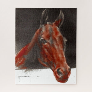 Puzzle cheval sympathique