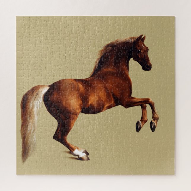 Puzzle Cheval Whistlejacket par George Stubbs (Vertical)