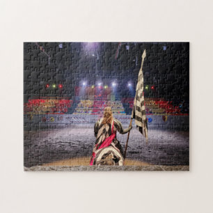 Puzzle - Chevalier Médiéval à Cheval