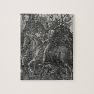 Puzzle Chevalier, mort et diable par Albrecht Durer