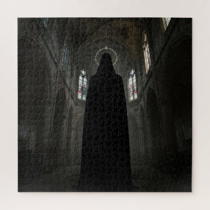 Puzzle Chevalier noir dans le Temple antique en charge