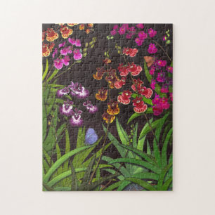Puzzle chevauchant d'orchidées de Tolumnia