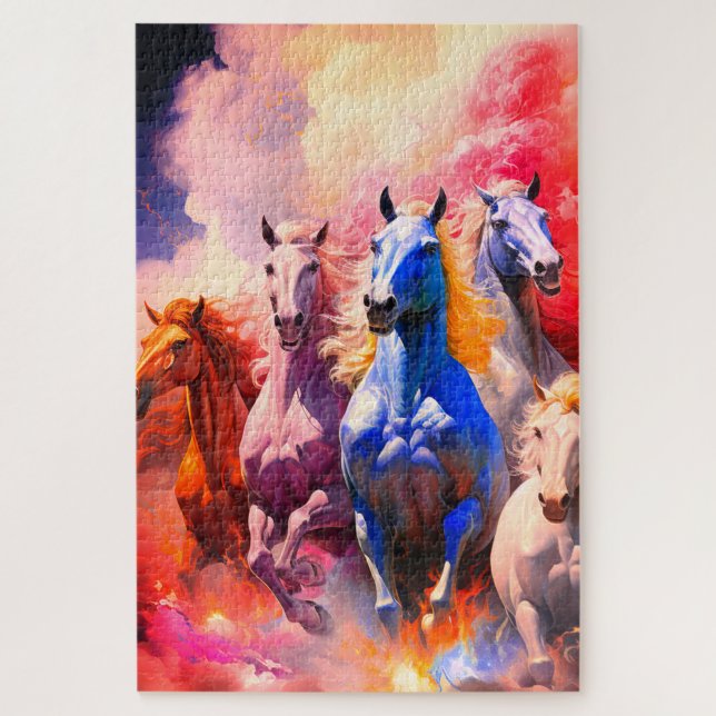 Puzzle Chevaux (Vertical)