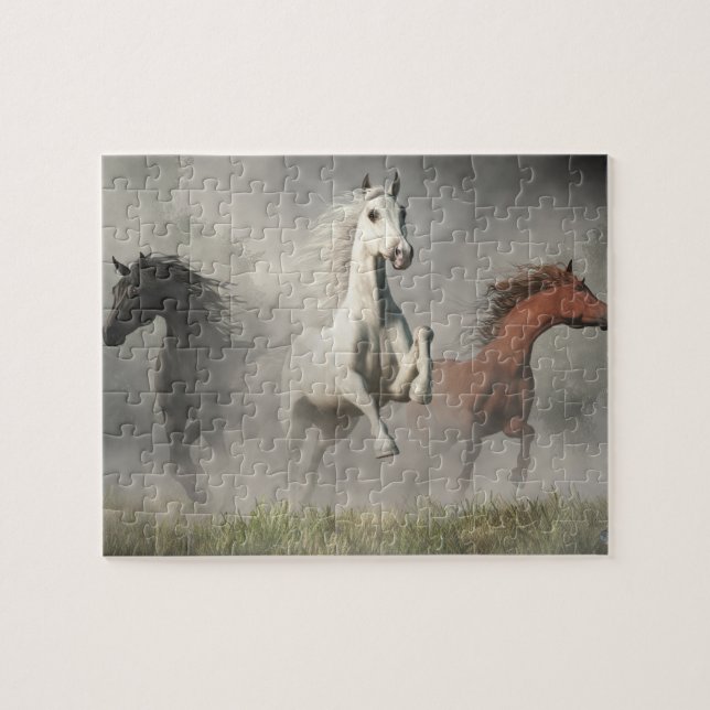 Puzzle Chevaux arabes (Horizontal)