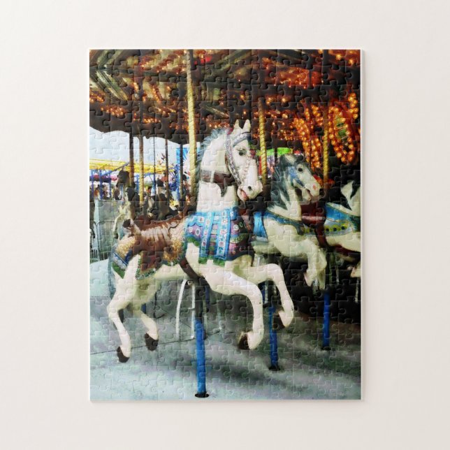 Puzzle Chevaux de carrousel (Vertical)